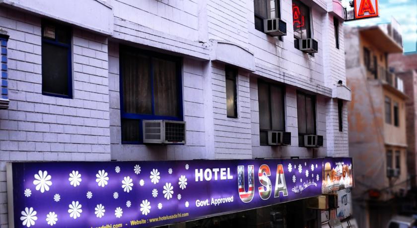 Hotel Usa New Delhi Eksteriør bilde