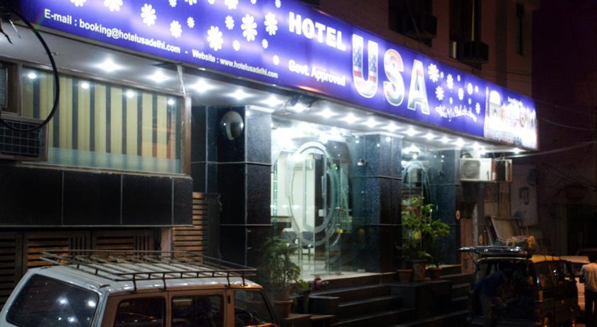 Hotel Usa New Delhi Eksteriør bilde
